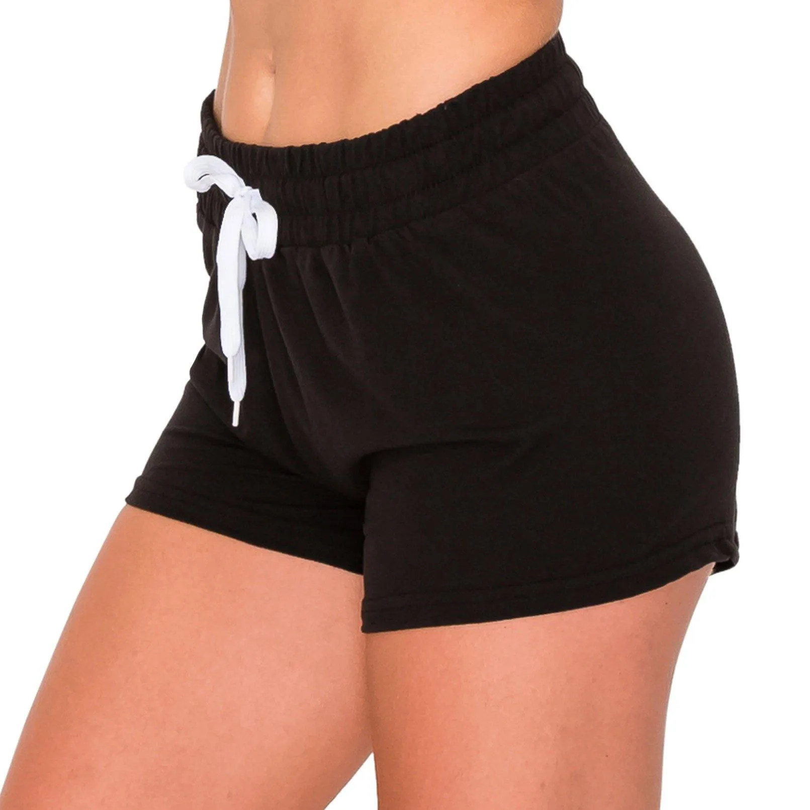 Basic Lounge Shorts - Yoga Dolphin Striped Shorts