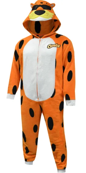 Cheetos Chester Cheetah Hooded Onesie Union Suit