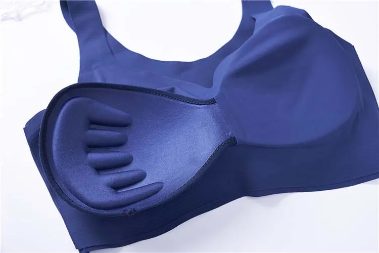 Comfortable Sexy Women's Seamless Push Up Bras Solid Color