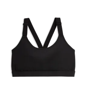 Peak Medium Impact Bra - Black