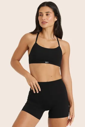 SPORTBODY® Y BACK BRA - ONYX